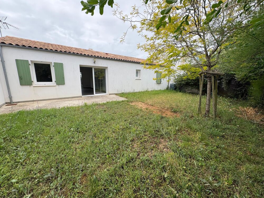 Maison Plain-pied, 3 chambres, garage, jardin, proche commerces