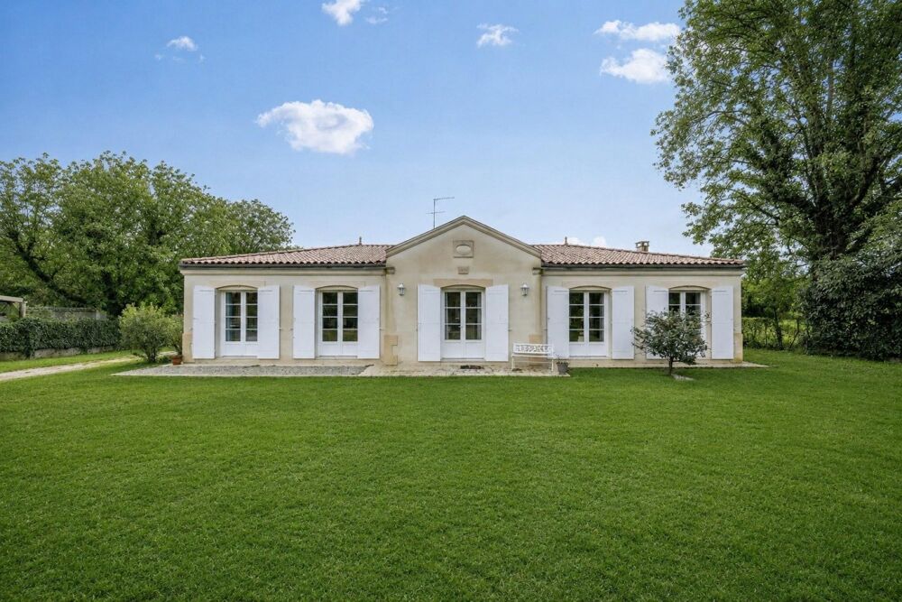 33450 MONTUSSAN - Maison de plain-pied sur parcelle arborée de plus de 1600 m²