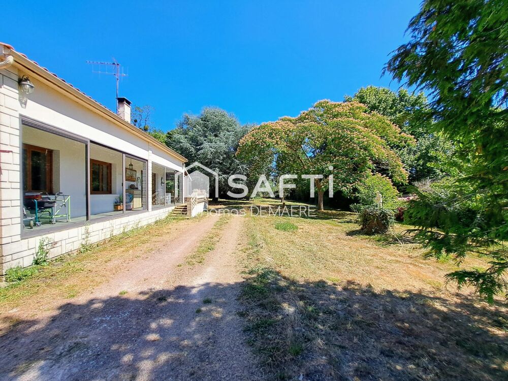 Plain-pied 136 m² sans vis-à-vis au calme avec 2700 m² arborés