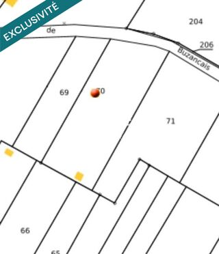  Terrain � vendre 1244 m�