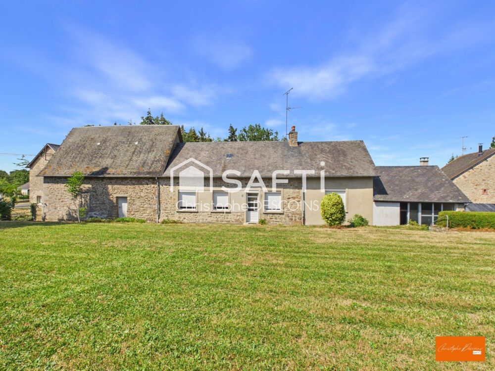 Maison de campagne avec fort potentiel à 5 minutes de Mayenne !