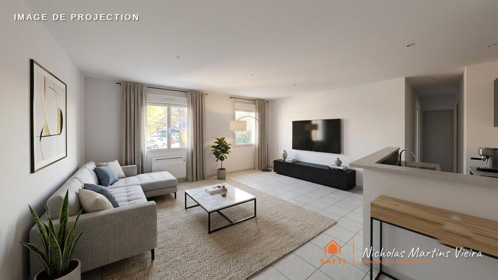 T3 lumineux 67 m² avec box de 20 m²  Bagnols-sur-Cèze