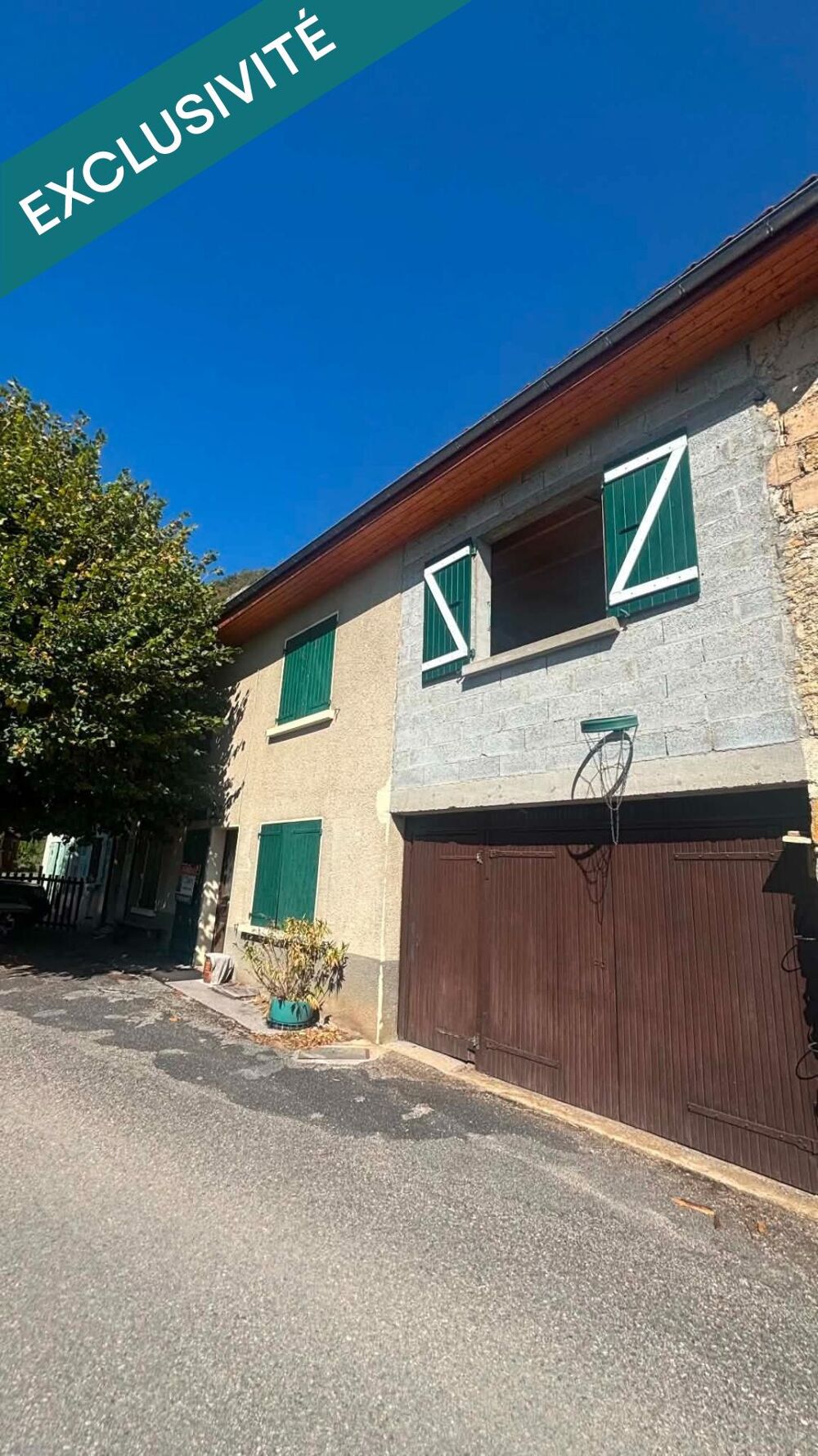 Vente Maison Maison de 83m² à restaurer+garage+120m²aménageable Saint-christophe-sur-guiers