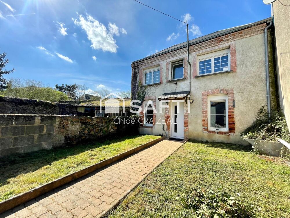 Maison de bourg de 97 m² habitables, jardin