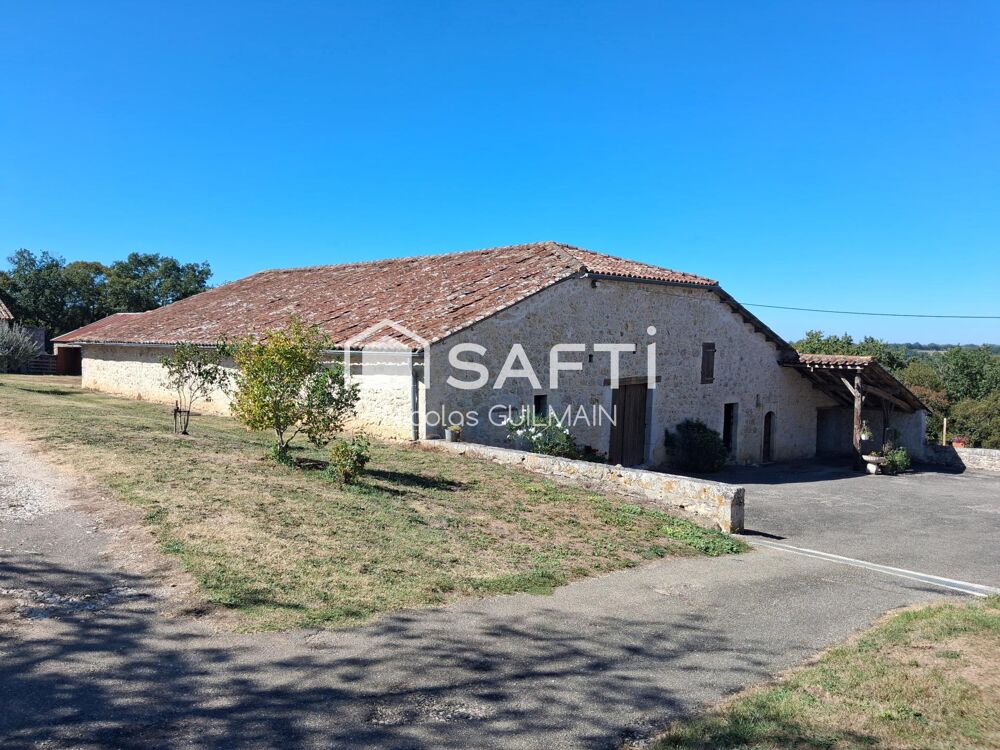 Vente Maison Domaine de caractère de 200m² avec pigeonnier Sainte-colombe-de-villeneuve