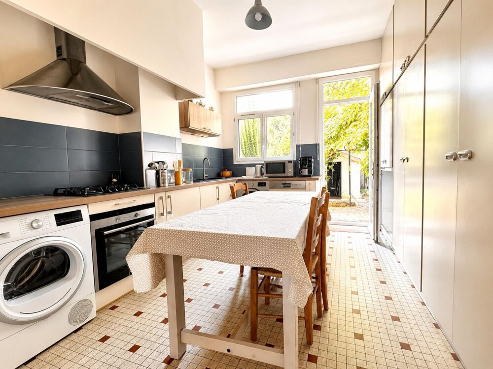 Vente Maison BORDEAUX-CAUDERAN Eglise : Maison pierre, 4 ch, jardin, garage Bordeaux