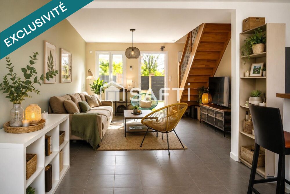 Vente Maison Maison 90m², DPE B, 3 ch, jardin. Rare ! Guignes