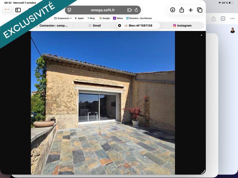 Vente Maison Lauris – Maison de village esprit loft, grande terrasse et potentiel d'aménagement Lauris