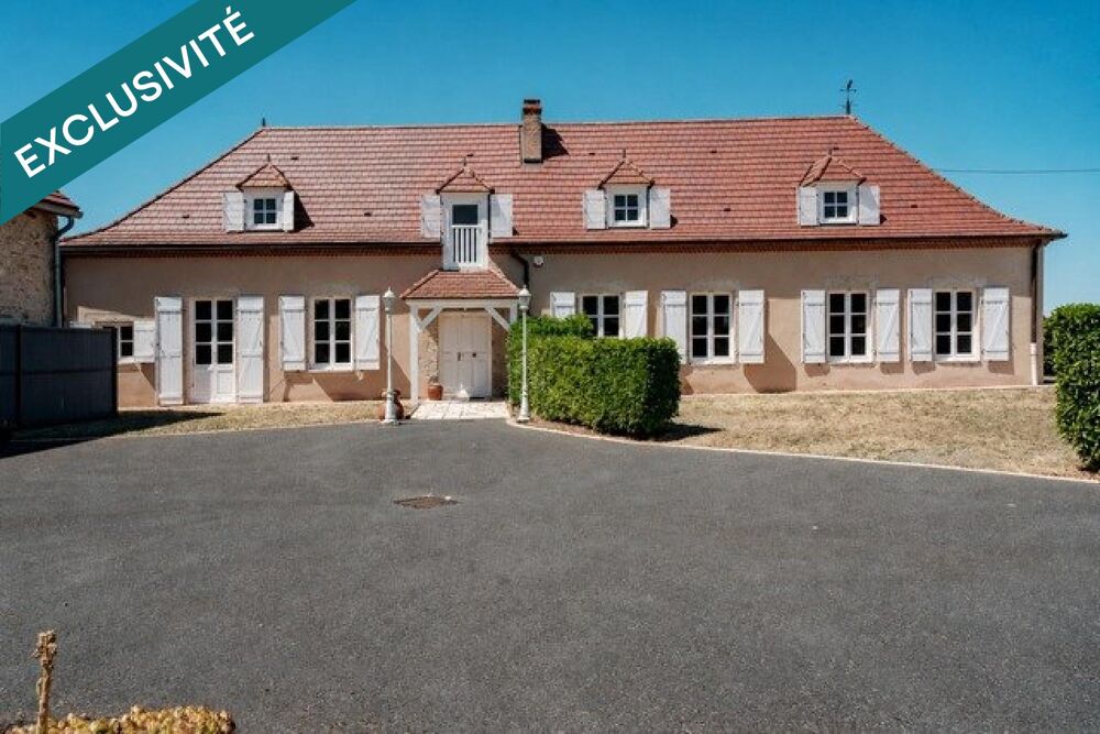 Authentique maison longère 152m² 4 chbres piscine