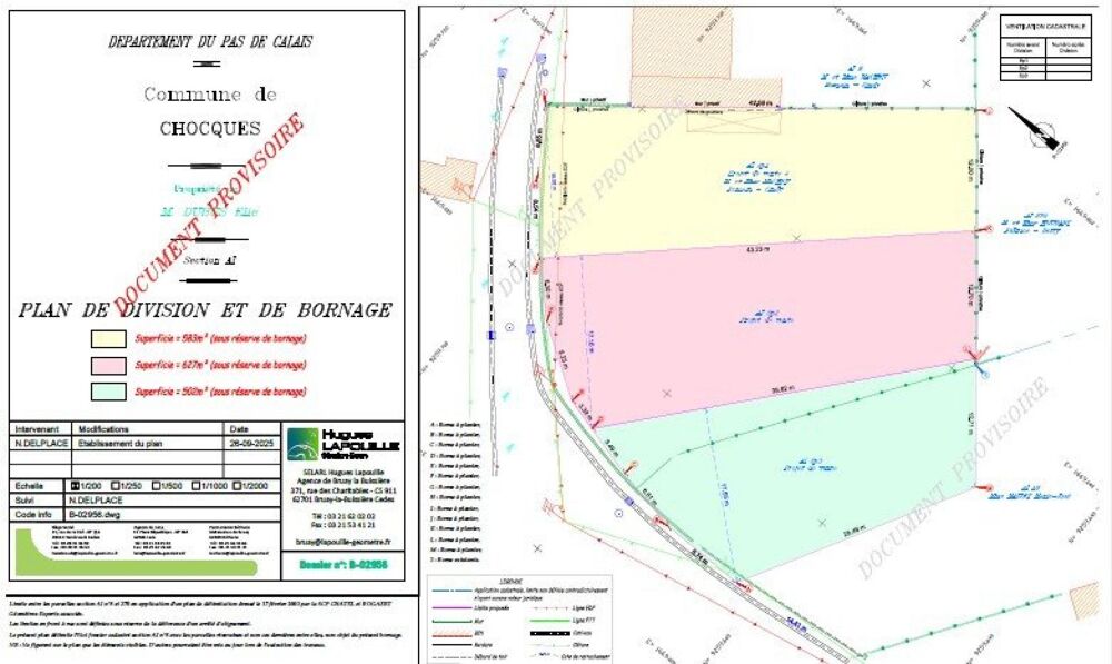 Vente Terrain TERRAIN constructible Chocques