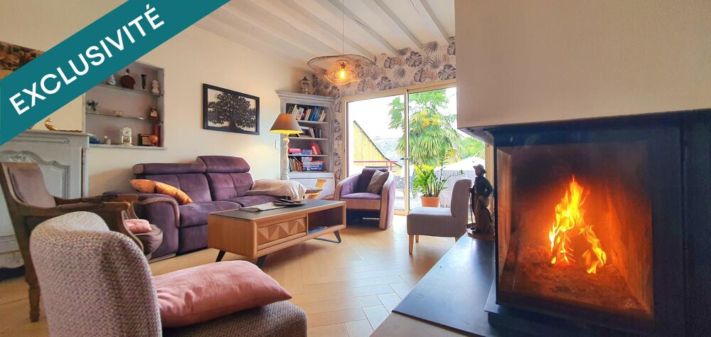 MAISON FAMILLIALE, de 172 m2 sur sous sol , HANGAR , JARDIN PAYSAGÉ 1200 M2,