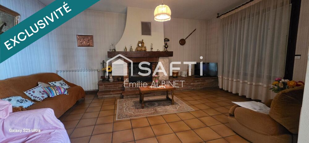 Vente Maison Maison 128 m² sur 734 m² de jardin Villebrumier