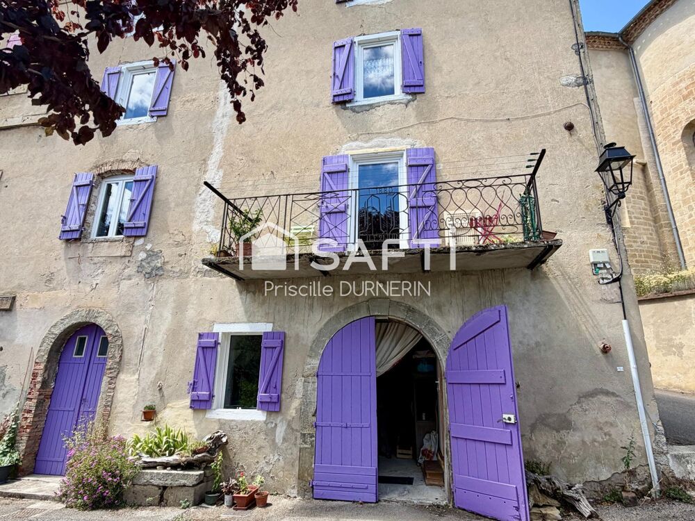 Maison de village au calme, vue, proche de Mirepoix