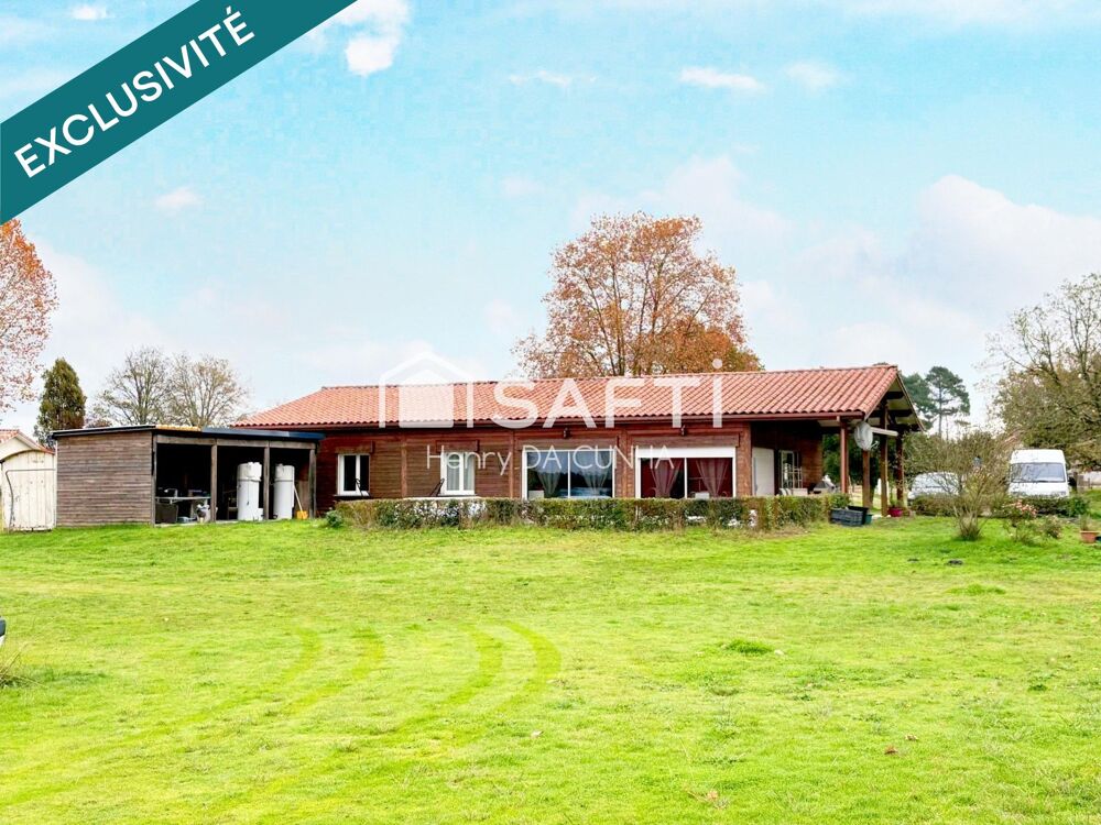 Maison moderne au coeur des Landes