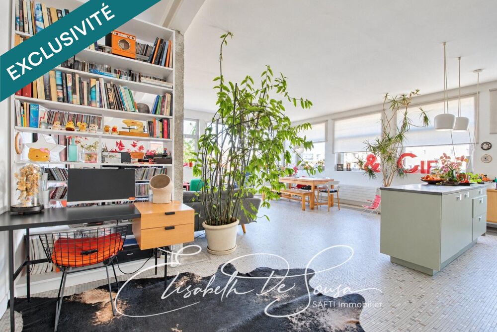 Vente Appartement Duplex d'architecte, un lieu chargé d'histoire Ivry-sur-seine