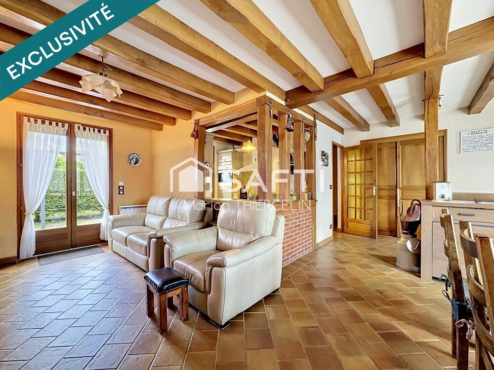 Joli plain-pied de 72m² avec garage attenant et terrain arboré de 1 400m²