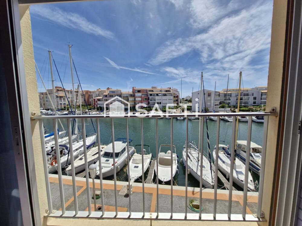 CAP D'AGDE - Ile des Pêcheurs, Vue chenal