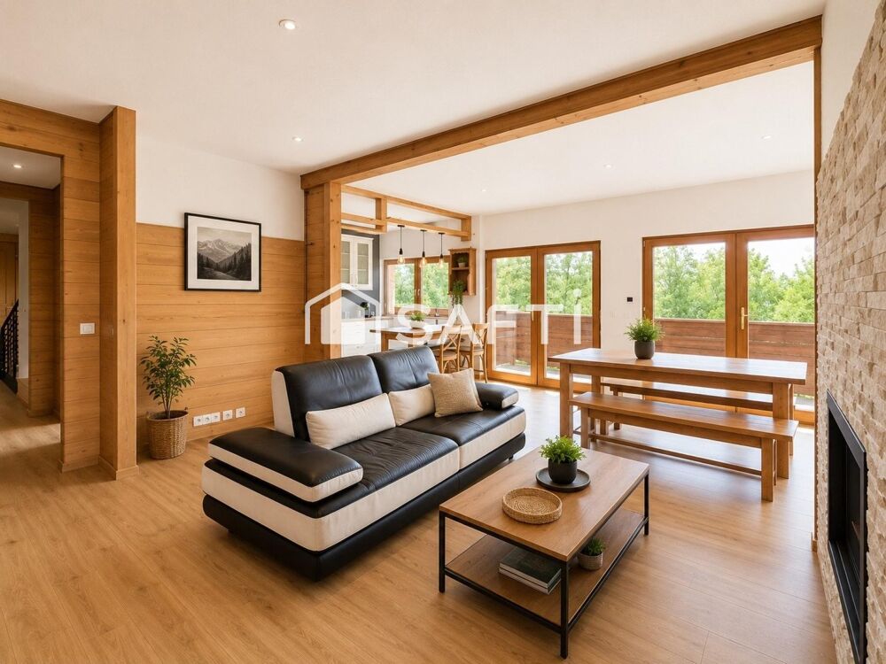 Rare à Villard-de-Lans  Superbe T4 de 85 m² avec jardin privatif de 300 m², balcon, vue montagne, à 5mn du centre