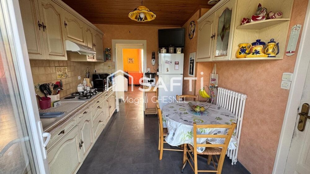 MAISON FAMILIALE  3 CHAMBRES  TERRAIN 420 m²  SAINT-AUBIN DAUBIGNÉ