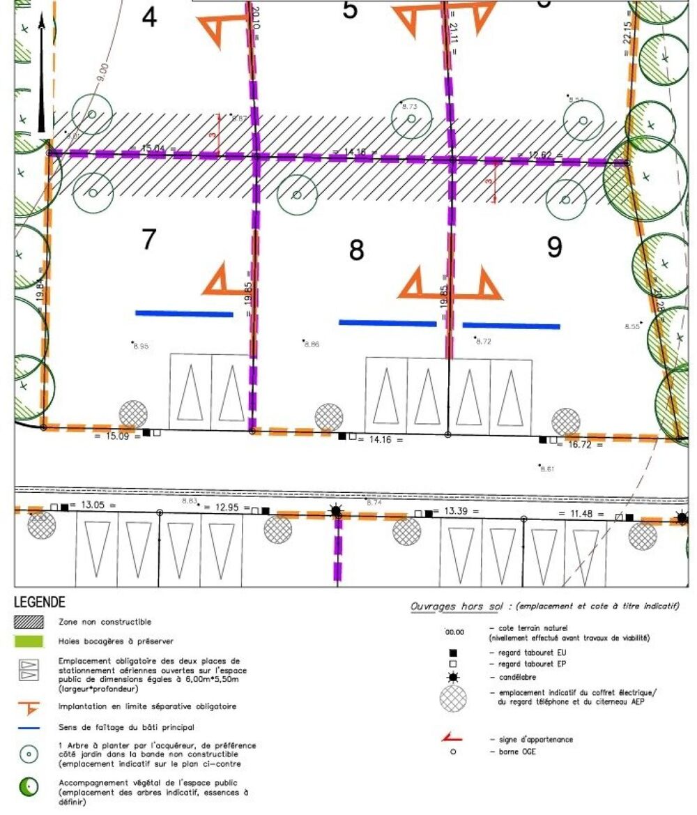 Vente Terrain TERRAIN A BATIR  LIBRE CONSTRUCTEUR Givrand