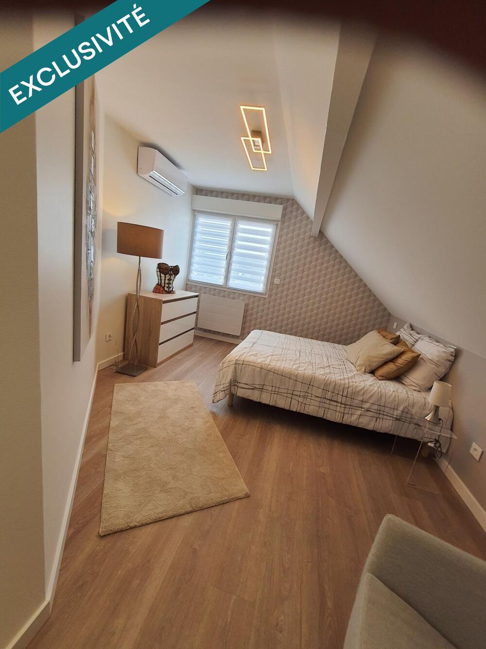 Vente Appartement Magnifique et spacieux T3 Coup de cœur de 64 m2-Loi Carrez_93 m2 au sol.climatisé, grande terrasse exposée Sud garage double Hesingue