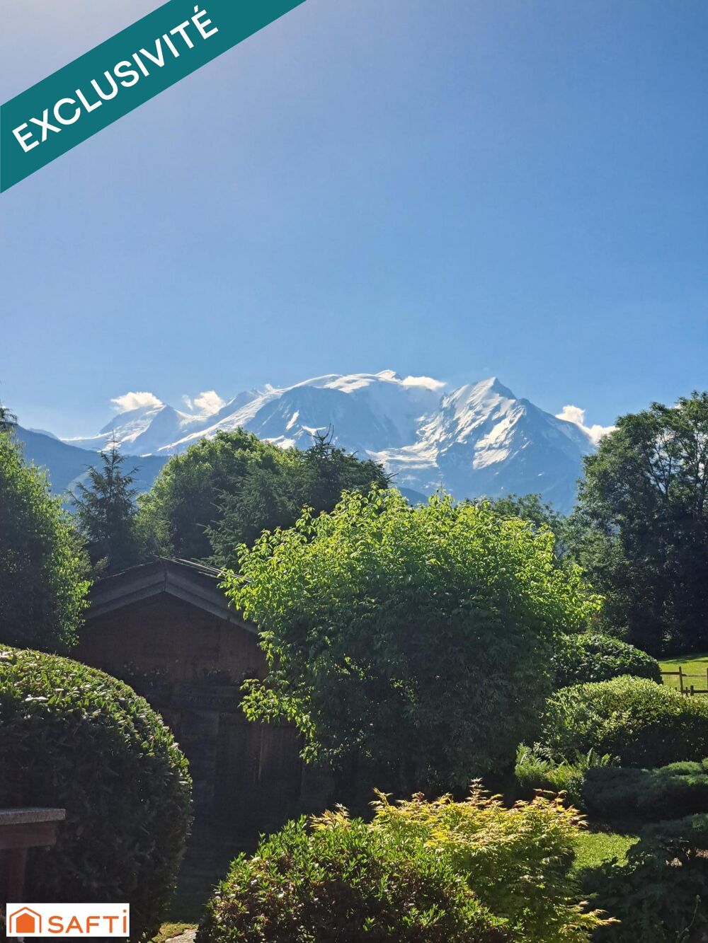 Une propriété unique aux portes de Megève