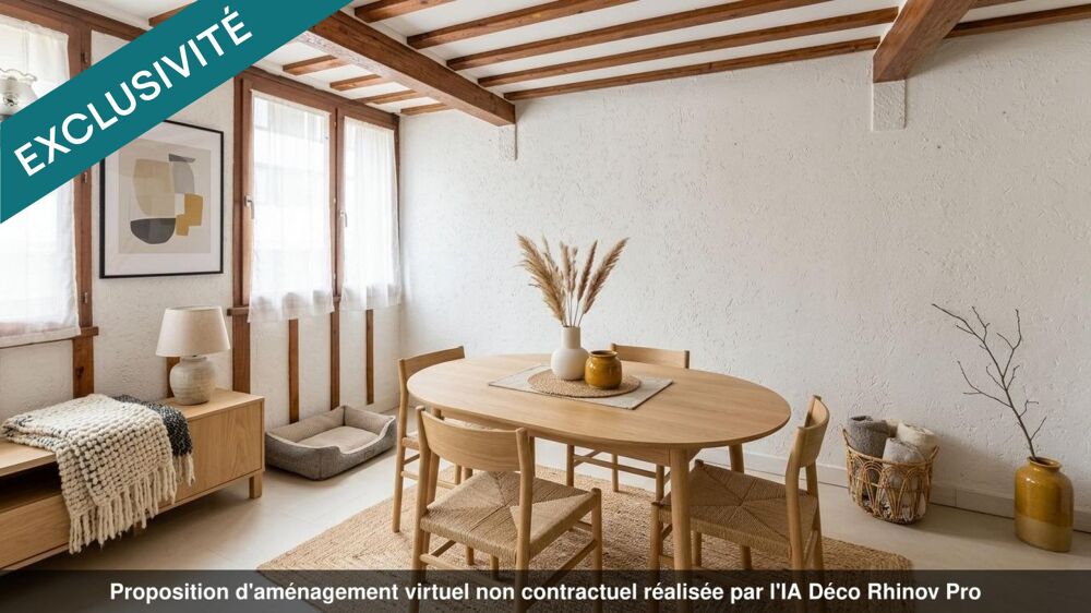 Appartement avec grand séjour 3 chambres et balcon