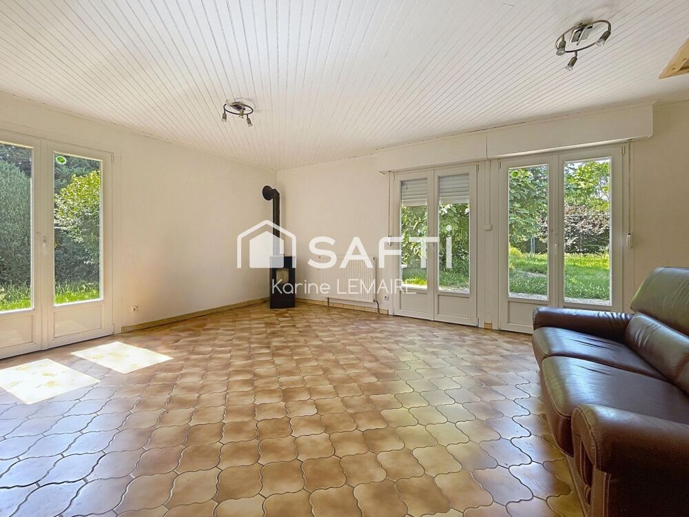 Maison individuelle en semi plain pied, 5 chambres