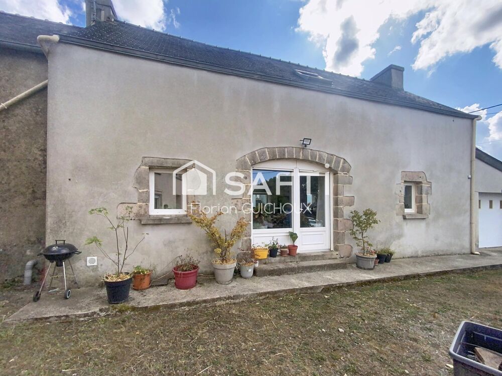 Maison 3 chambres au calme à Edern