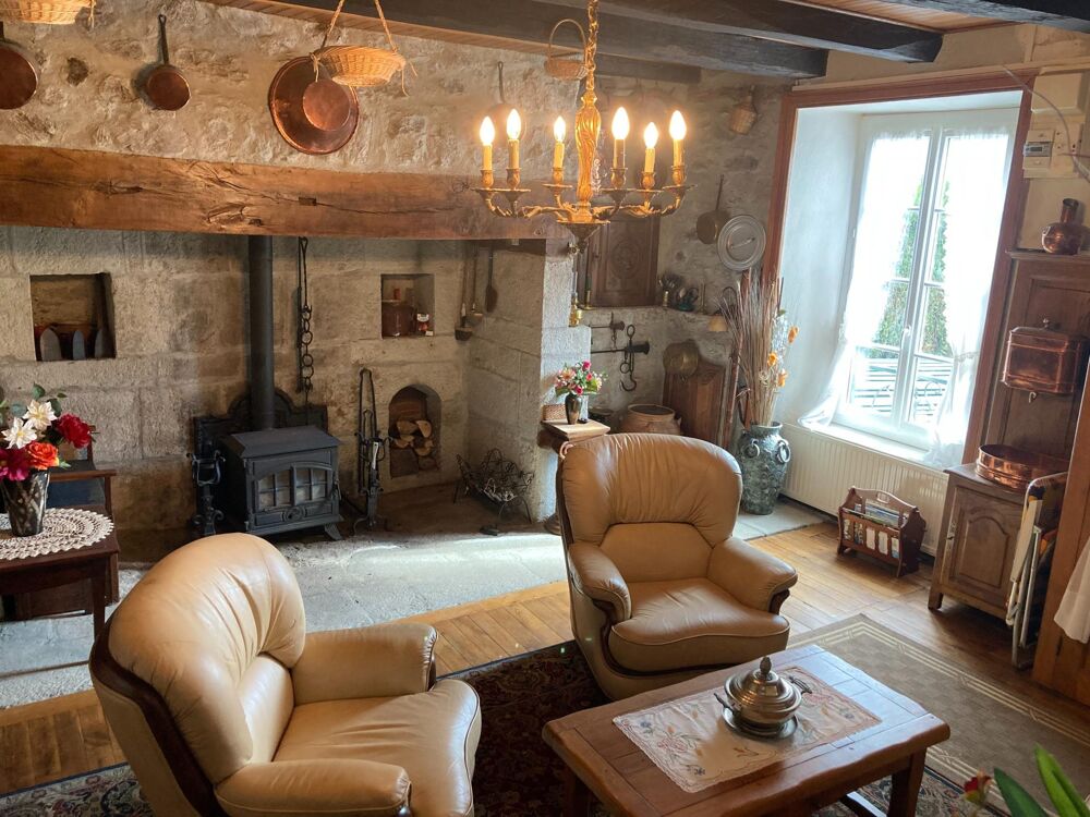Vente Maison Maison de bourg 109m² Antignac