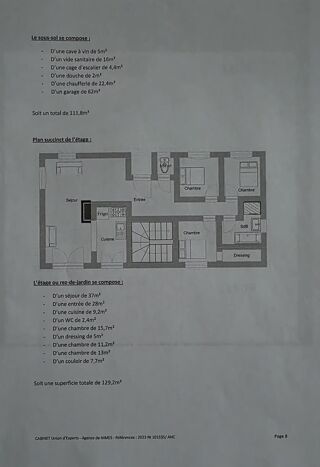  Maison à vendre 6 pièces 140 m²