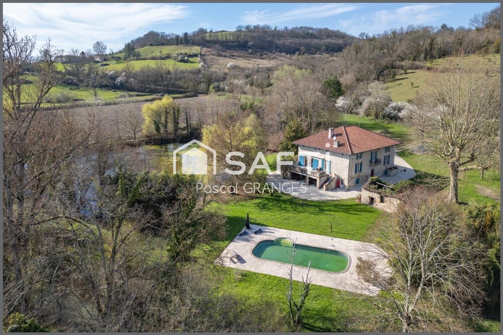 Vente Maison Maison 350m2, 6 chambres, étang privatif, piscine parc 3ha Bazens