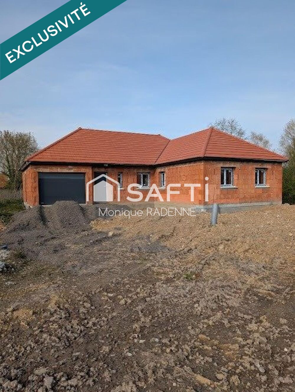 MAISON INDIVIDUELLE DE PLAIN PIED AVEC GARAGE