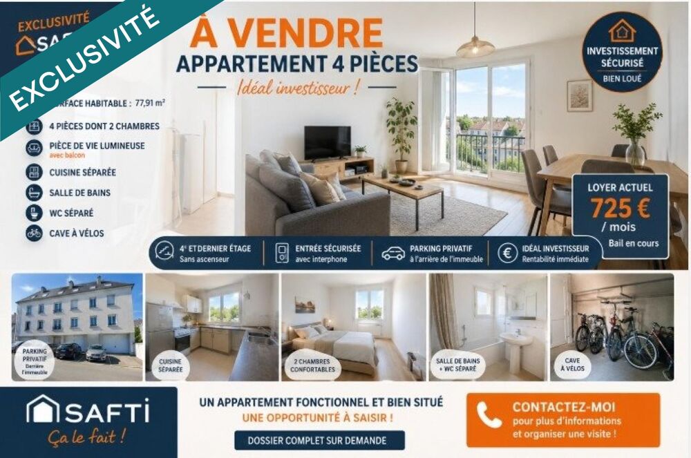 Opportunité investisseurs  Revenus locatifs immédiats !