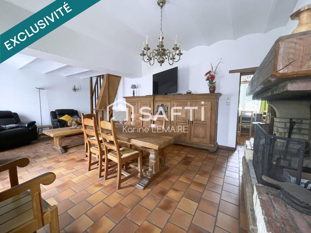 Vente Maison Proche frontière, semi plain pied avec beau jardin. Maubeuge