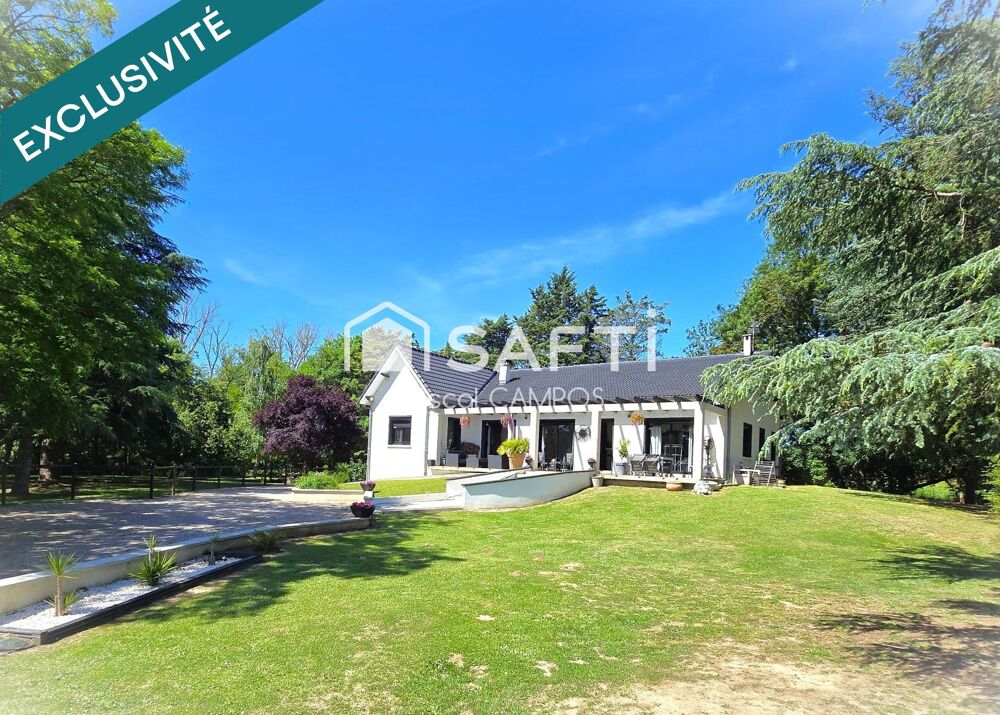 Maison type 5 de 153m² sur un terrain de 5302 m² arboré