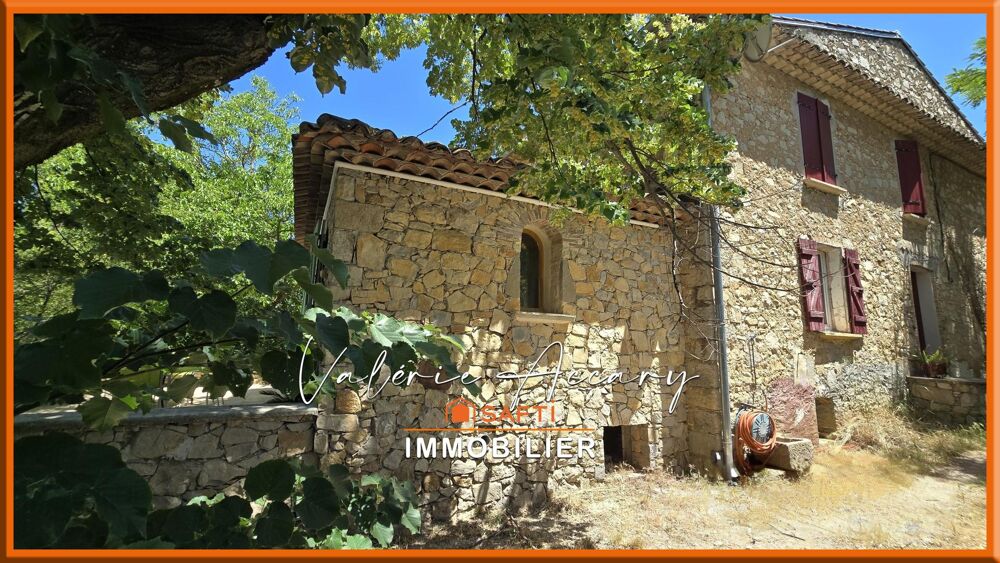 Vente Maison ROCBARON : Maison en pierre de 128 m² sur un terrain de 1756 m², 3 chambres, garage... Rocbaron