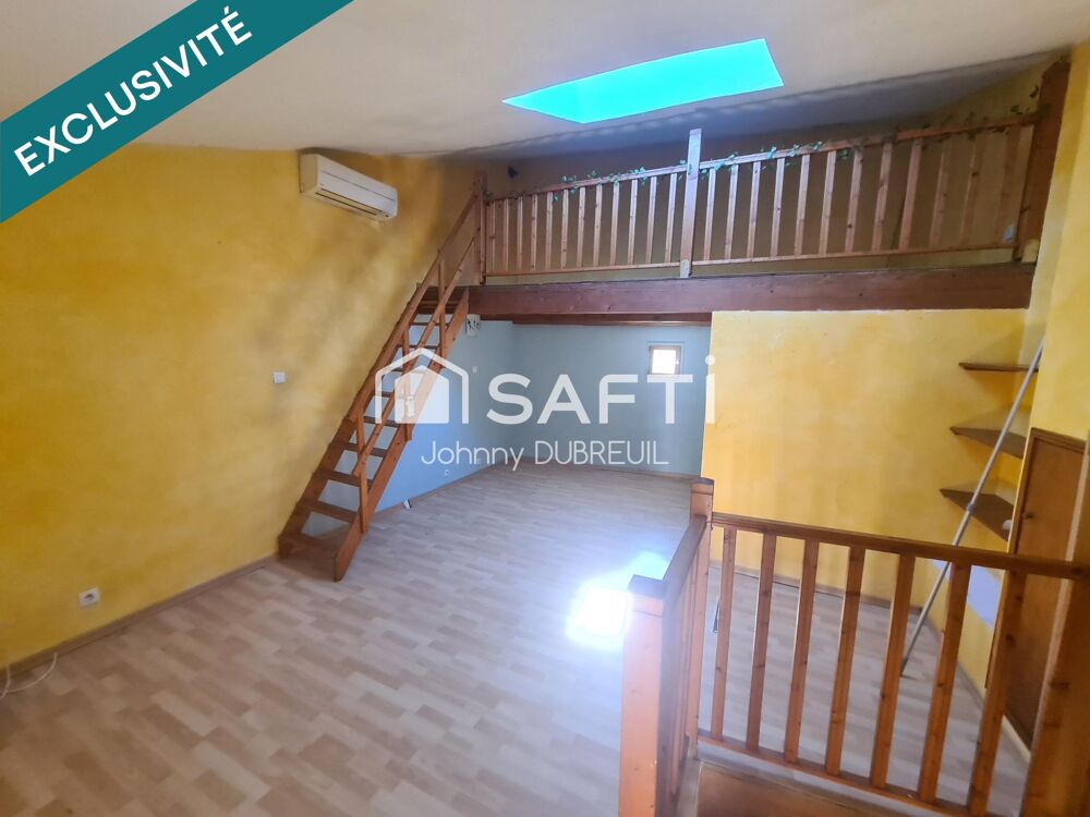 PIGNANS  Belle maison de village de 164 m², tout le charme de la pierre avec cave et spacieuse suite parentale