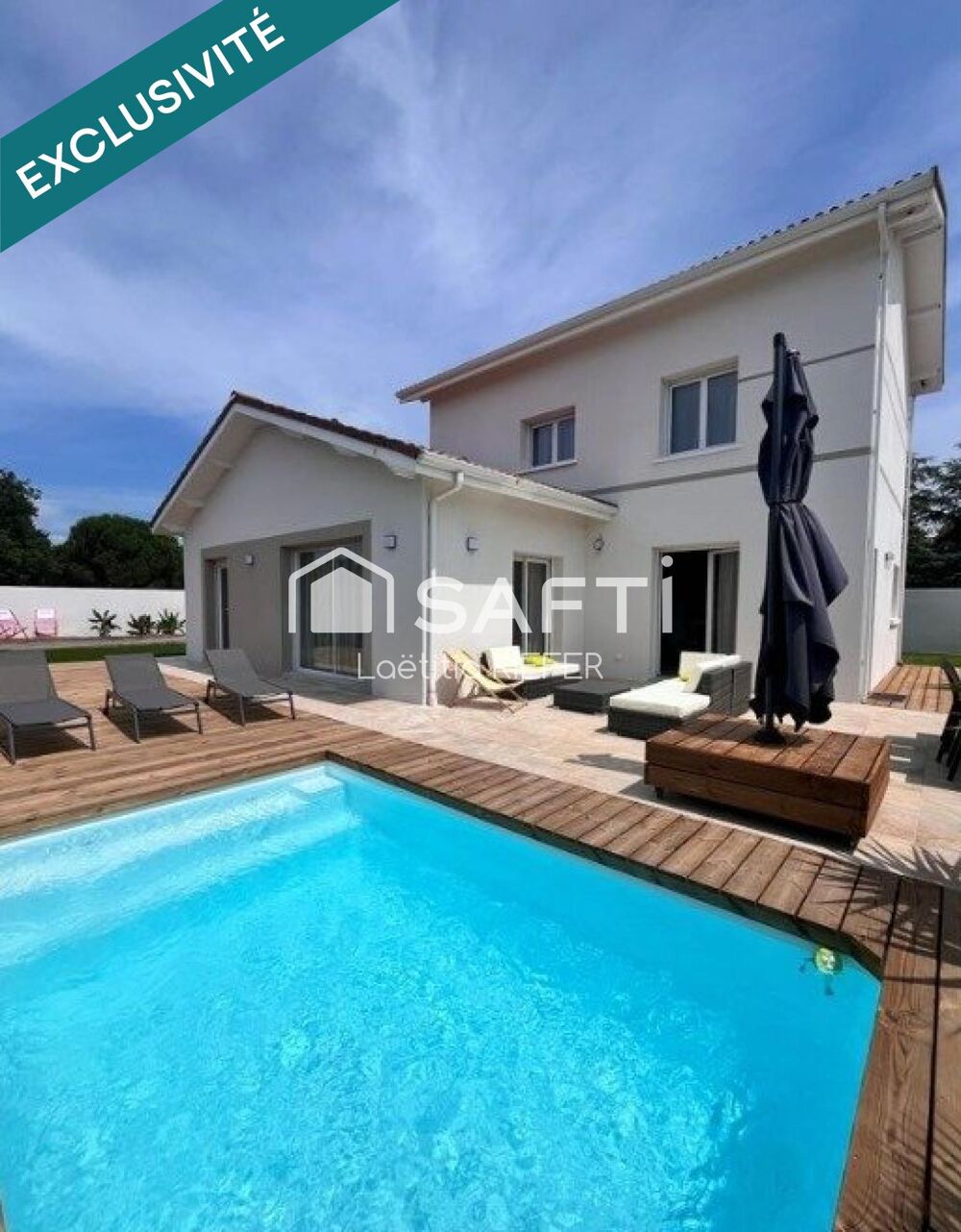 Maison contemporaine alliant charme et confort