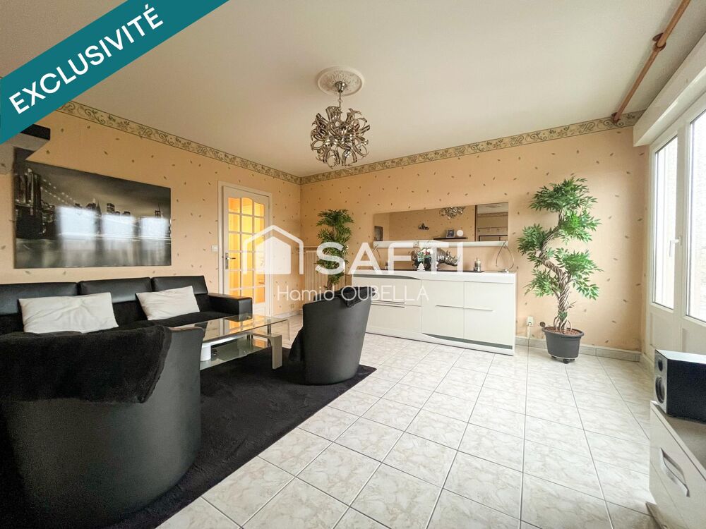 Vente Appartement COULAINES – SUPERBE T4 LUMINEUX DE 95 m² + CAVE Coulaines