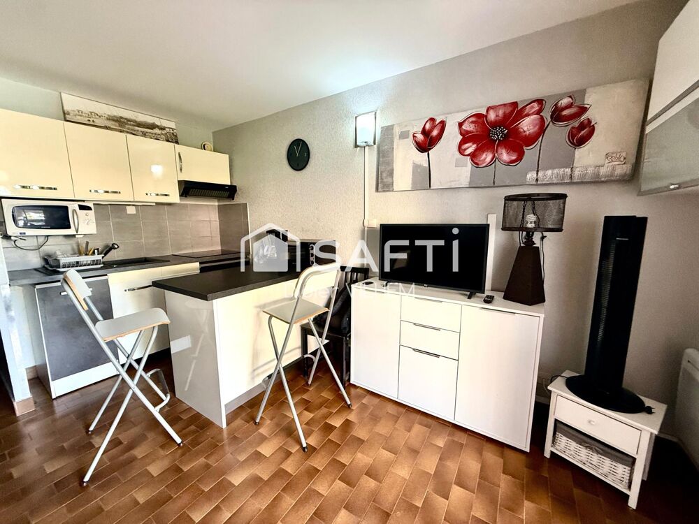 Vente Appartement Studio, avec piscine et parking sous-sol, sana nuisances Cap d'agde