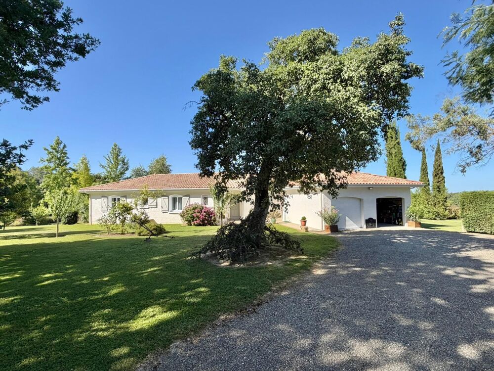 Vente Maison VILLA PLAIN-PIEDS DOUBLE GARAGE AVEC PISCINE AU SEL ET TERRAIN CLOS Cazaubon