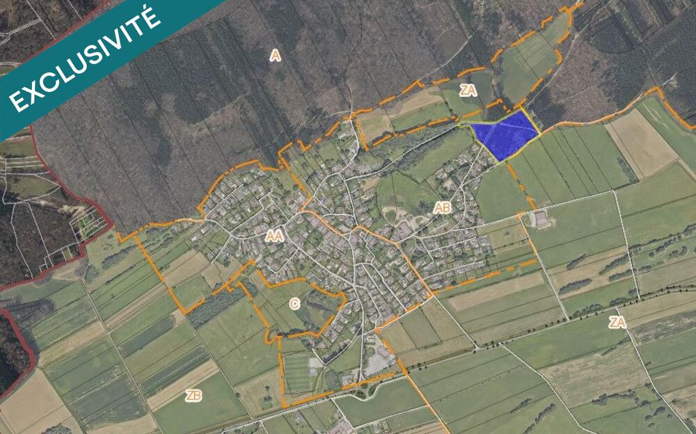Vente Terrain A bâtir, calme, proche Besançon/commodités de Saône Gennes