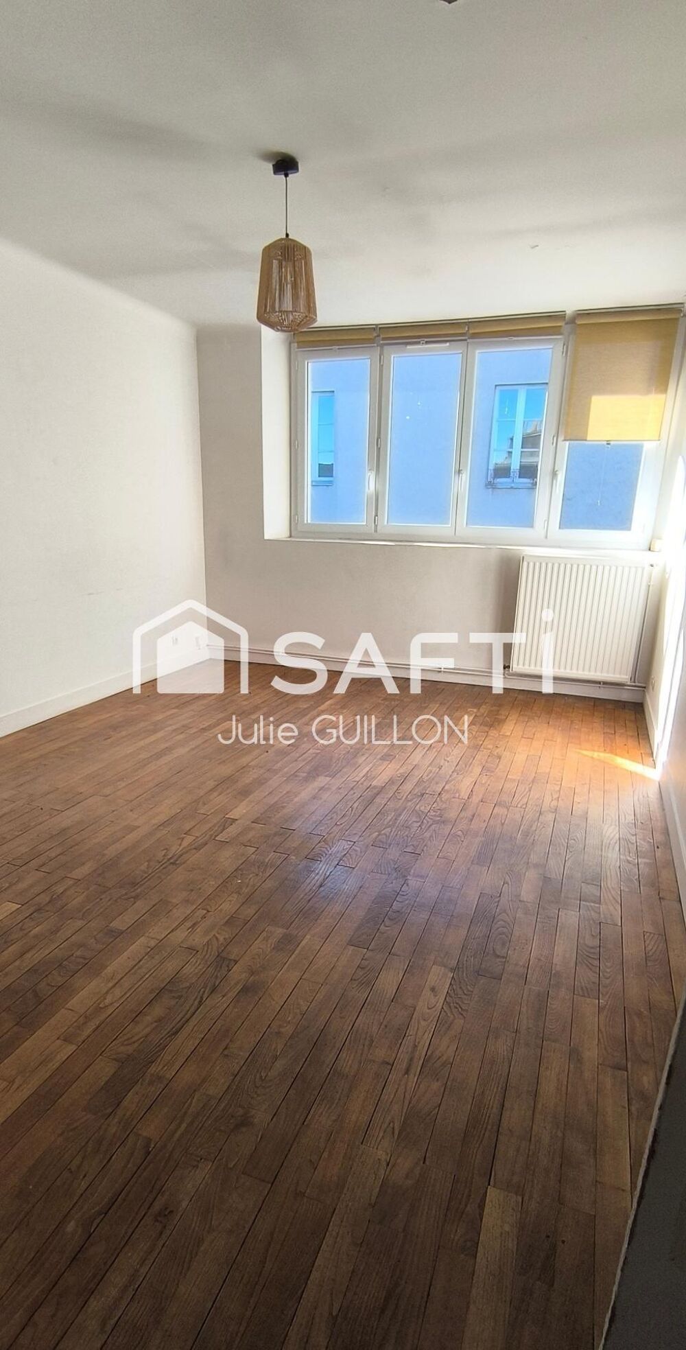 Vente Appartement T3 LUMINIEUX - 4ème ET DERNIER ÉTAGE - NANTES CENTRE Nantes