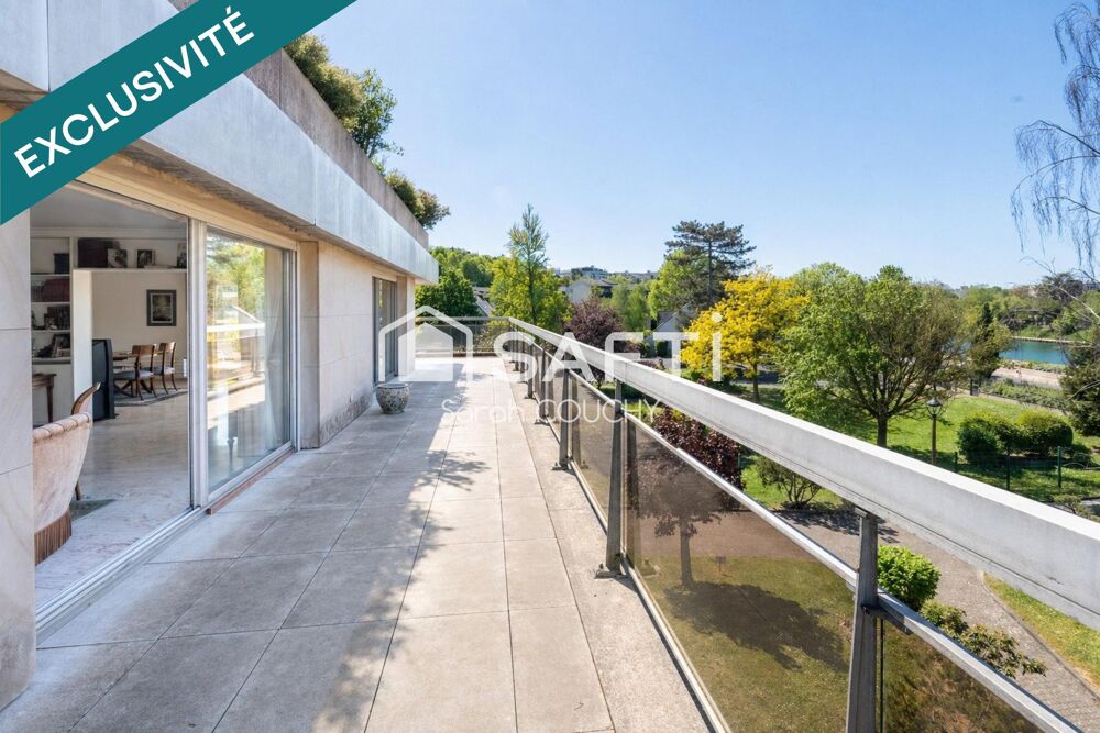 Appartement dexception face à la Marne avec terrasse panoramique de 123 m² et rooftop privatif de 86 m²