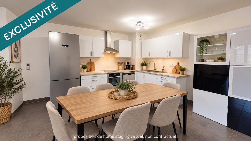 Vente Appartement T3 TBE de 70m² avec Terrasse et parking Villeurbanne