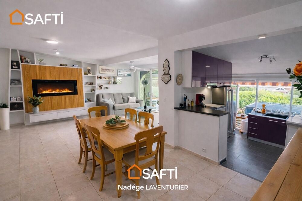 Maison 4 pièces de plain-pied avec vue mer  Cargèse