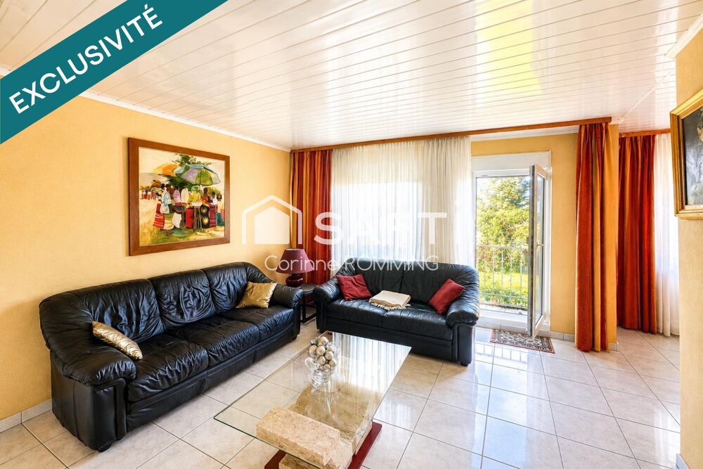 Vente Appartement Appartement Rdc 4 chambres, balcon + terrain privatif 229 m2 Saint-avold