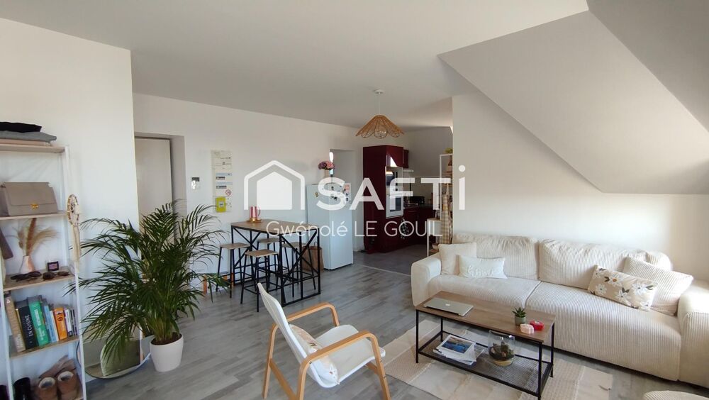 Appartement T2 de 42 m²  Vue mer  Sion-sur-l'Océan