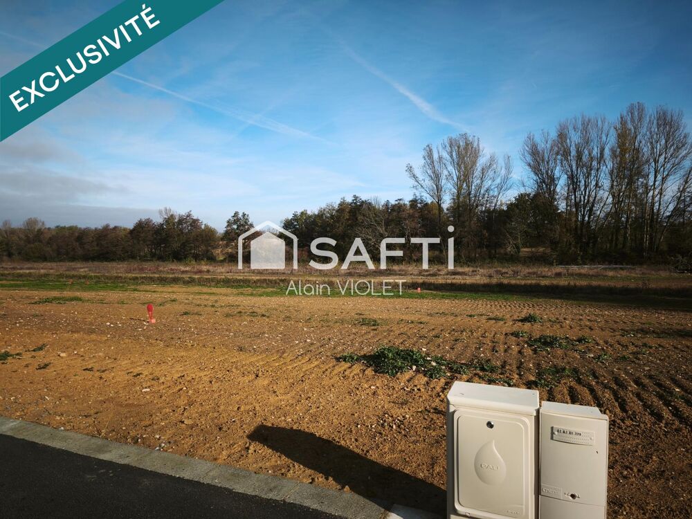 Vente Terrain Terrain 809 m² viabilisé Parisot